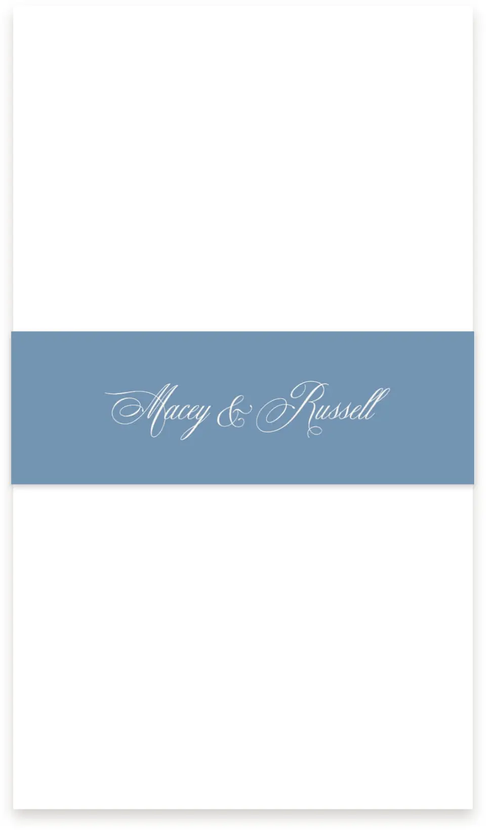 This is a 1½" x 12" Vellum Band called Vintage Reverie printed in full color