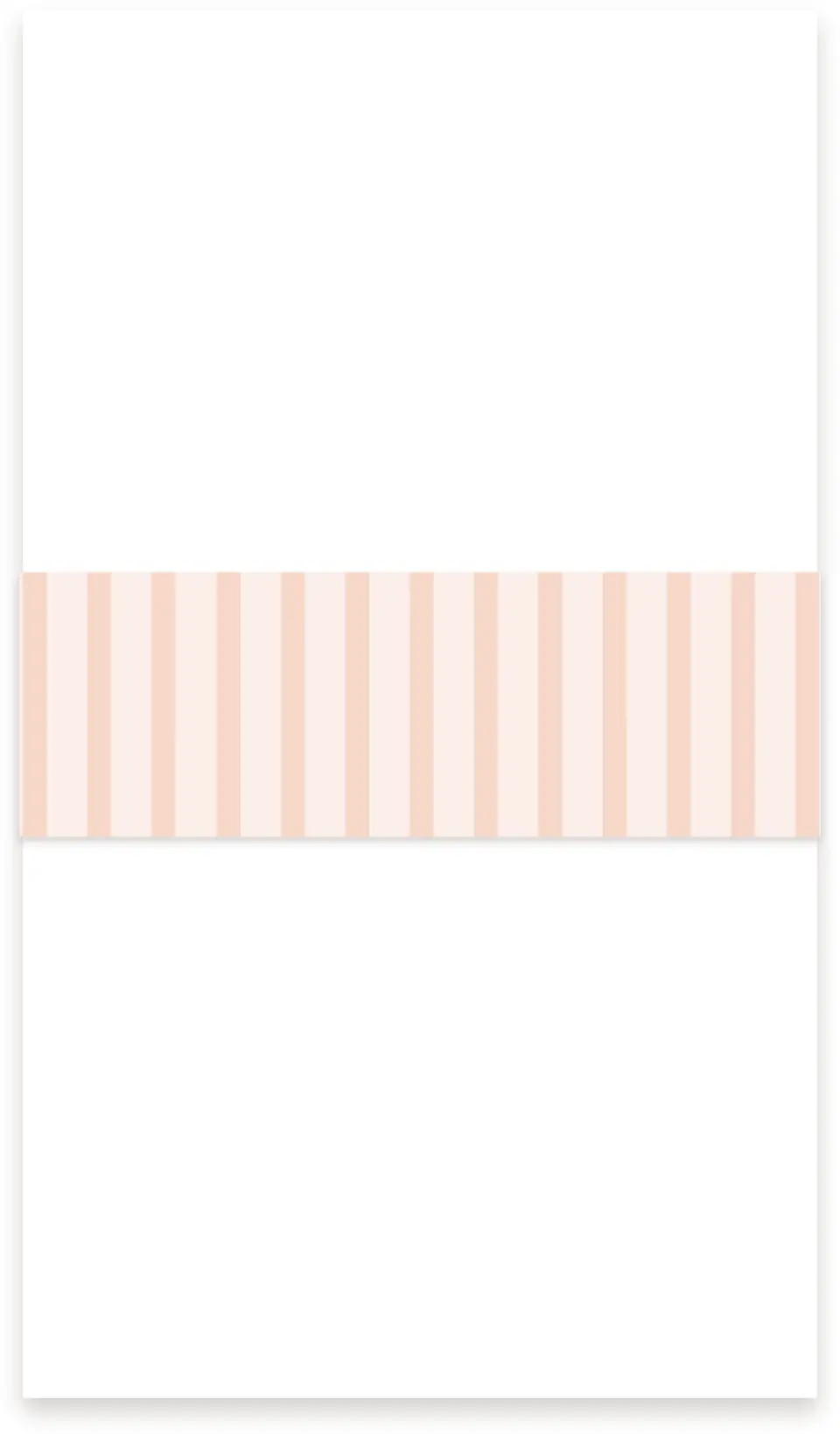 This is a 1½" x 12" Vellum Band called Serendipity & Stripes printed in full color