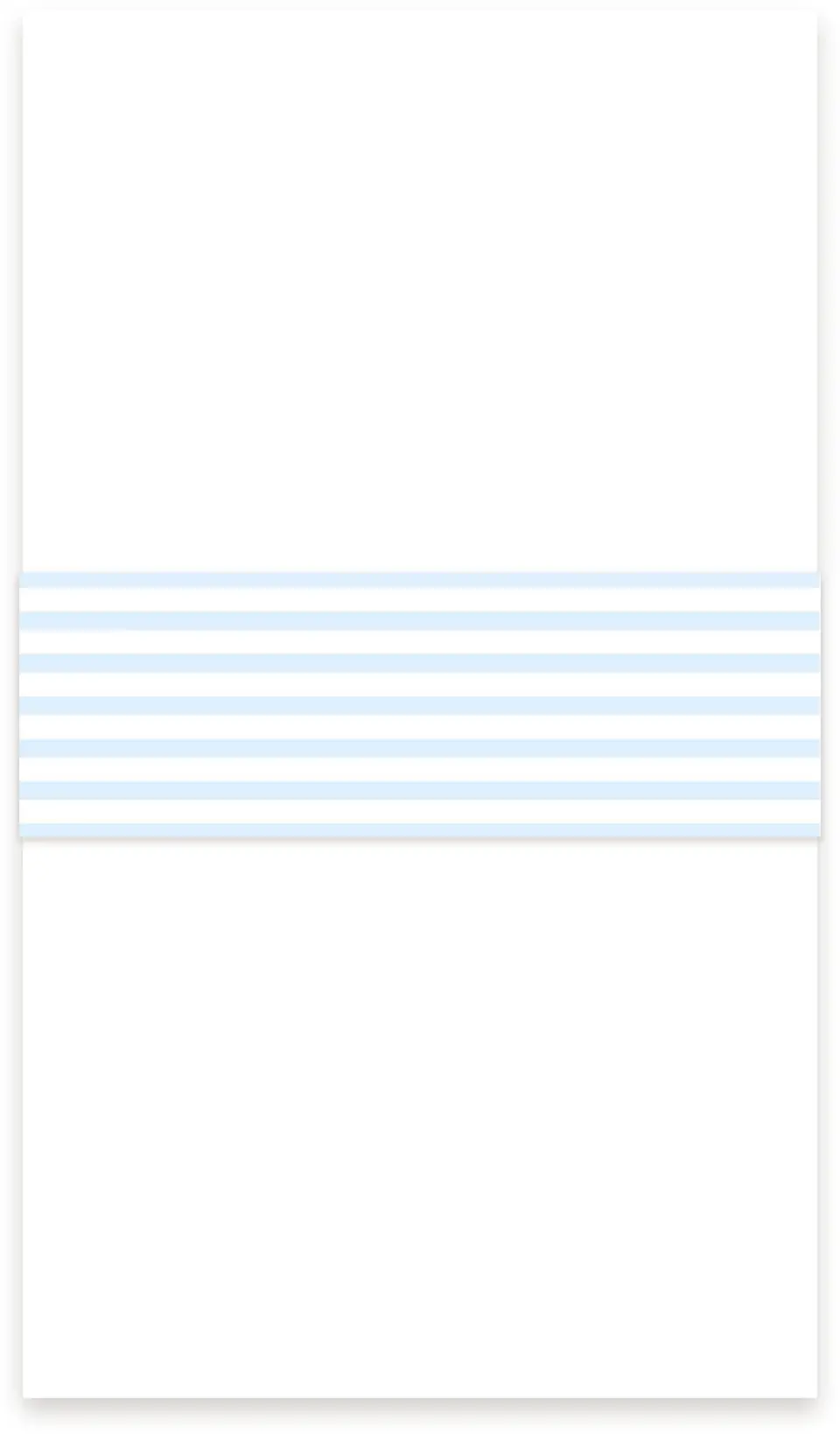 This is a 1½" x 12" Vellum Band called Love by the Sea printed in full color