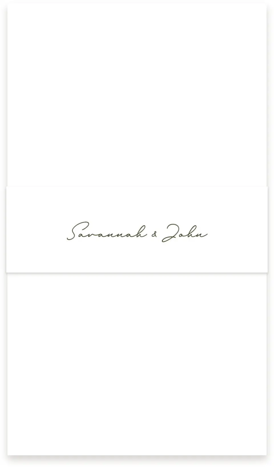This is a 1½" x 12" Vellum Band called Whimsical Shells printed in full color