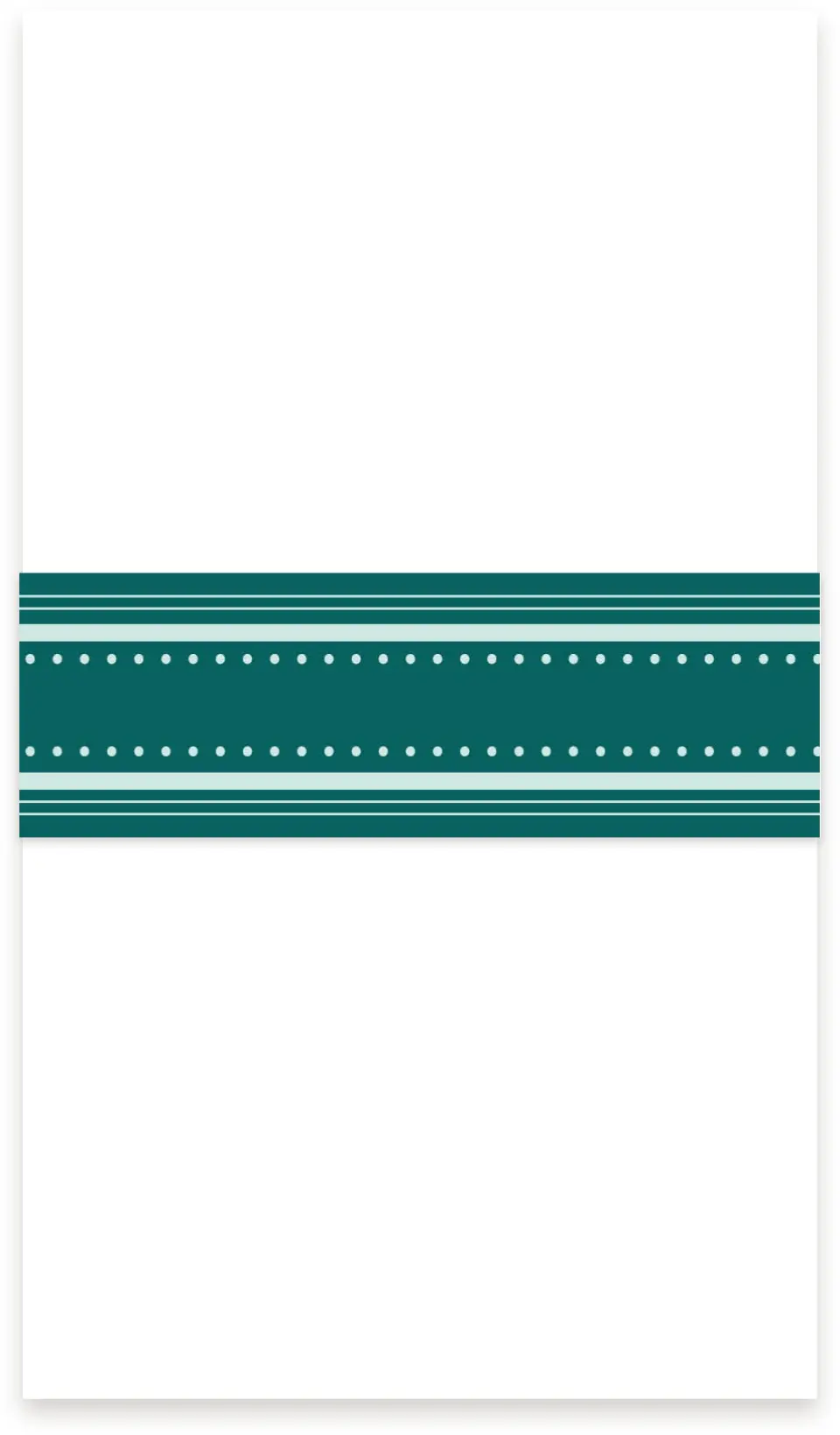 This is a 1½" x 12" Vellum Band called Faithful Frame printed in full color