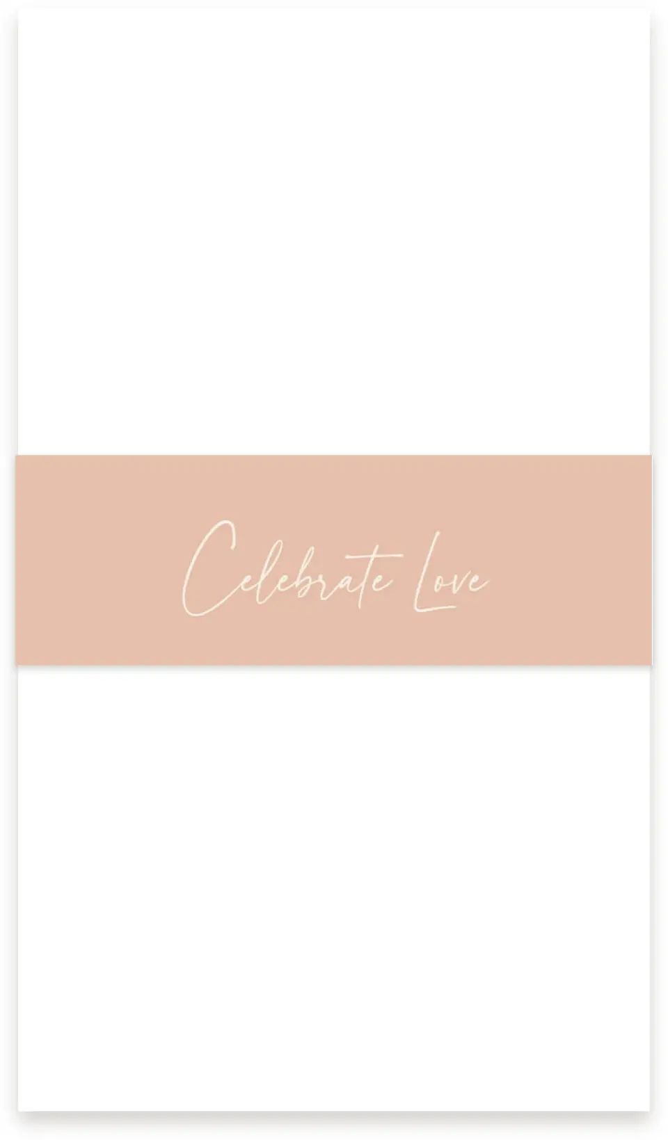 This is a 1½" x 12" Vellum Band called Plush Petals printed in full color