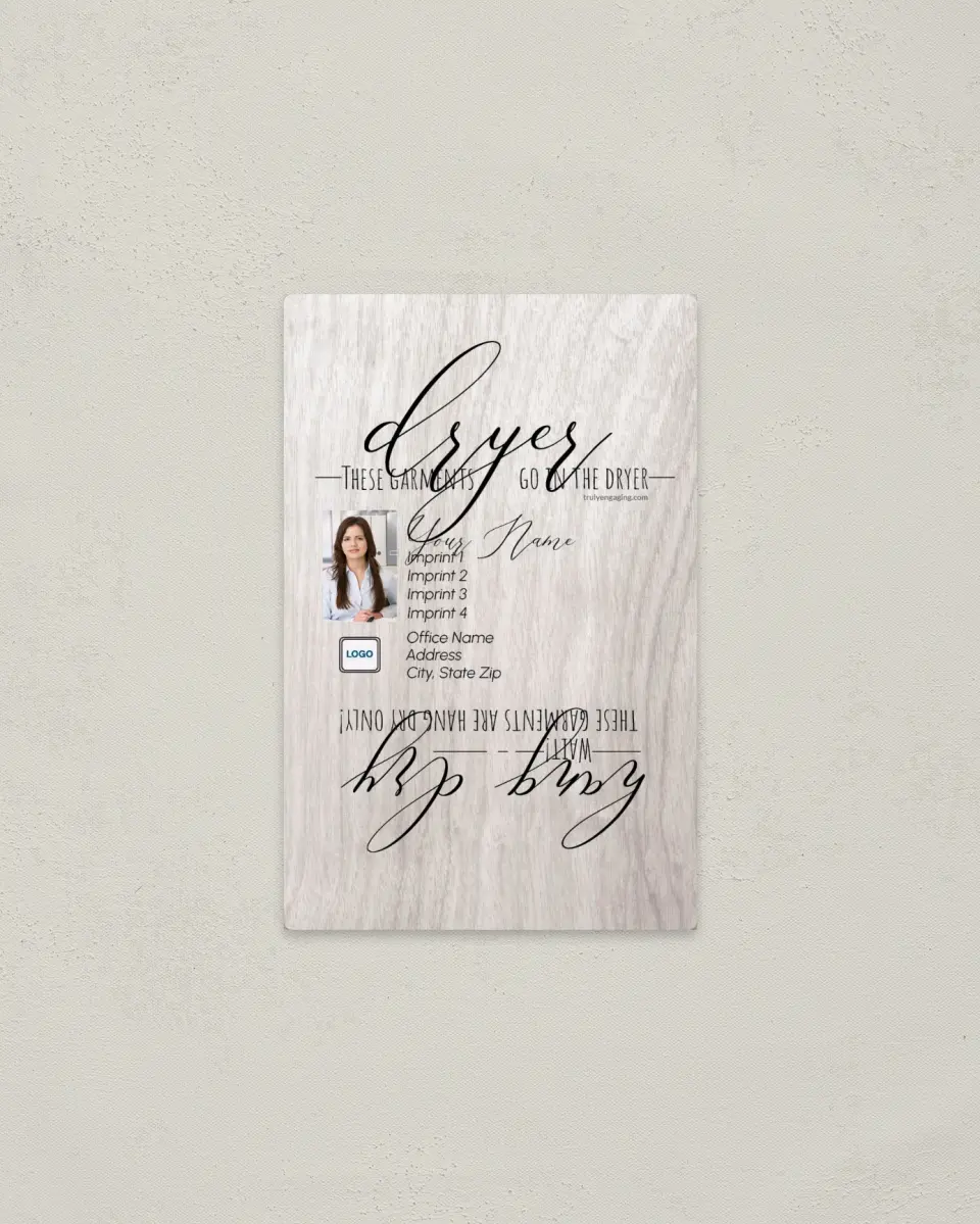 This is a  3.7" x 5.7" Magnet called Farmhouse Dryer printed in full color with a Standard Gloss finish