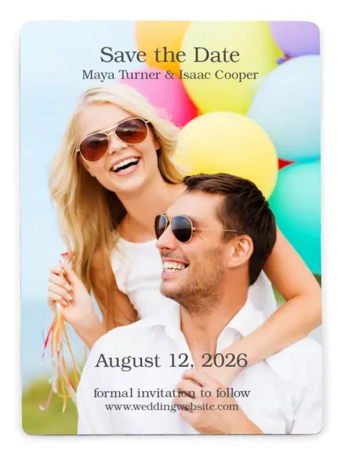 Full Photo | Save the Date Magnets