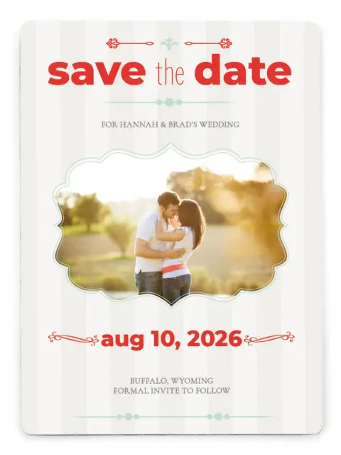 Carnival Crush | Save the Date Magnets