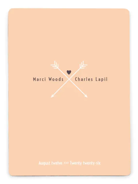 Love Arrows | Save the Date Magnets