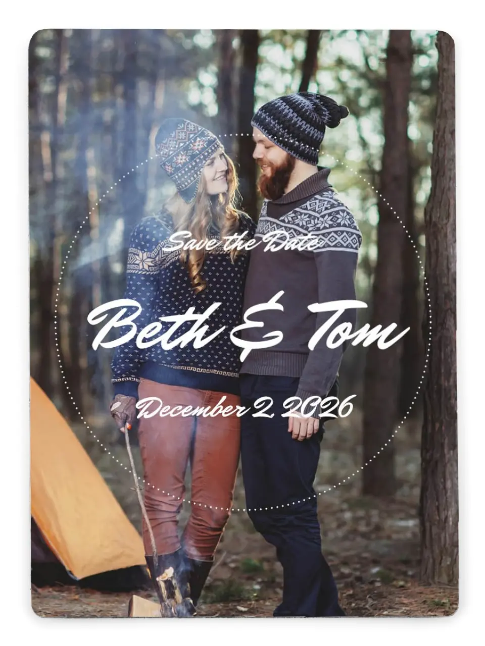 Splendid Pines | Save the Date Magnets