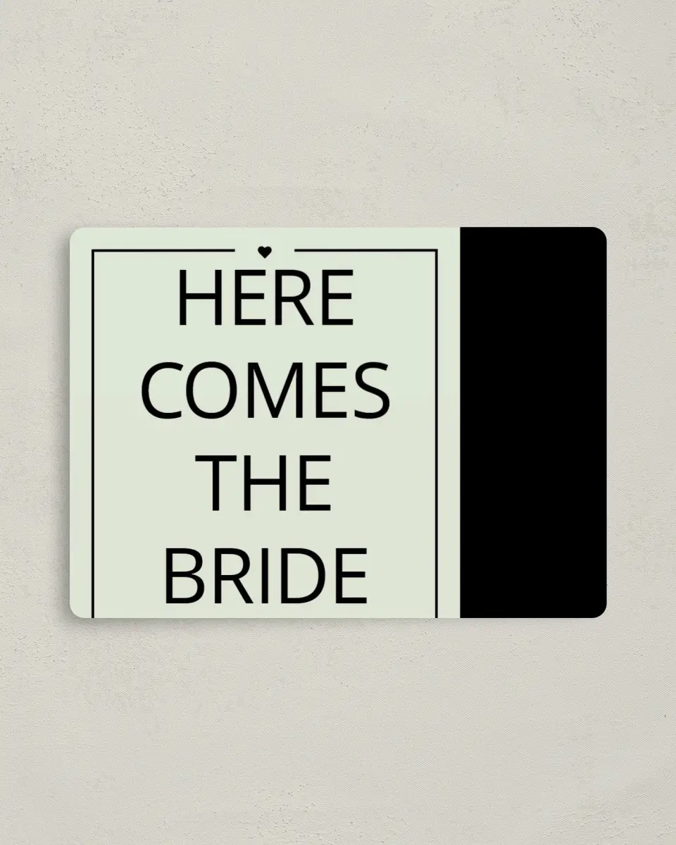 This is a 4" x 5½" Bridal Shower Invitation Magnet called Bridal Party printed in full color with a Luxe Satin finish