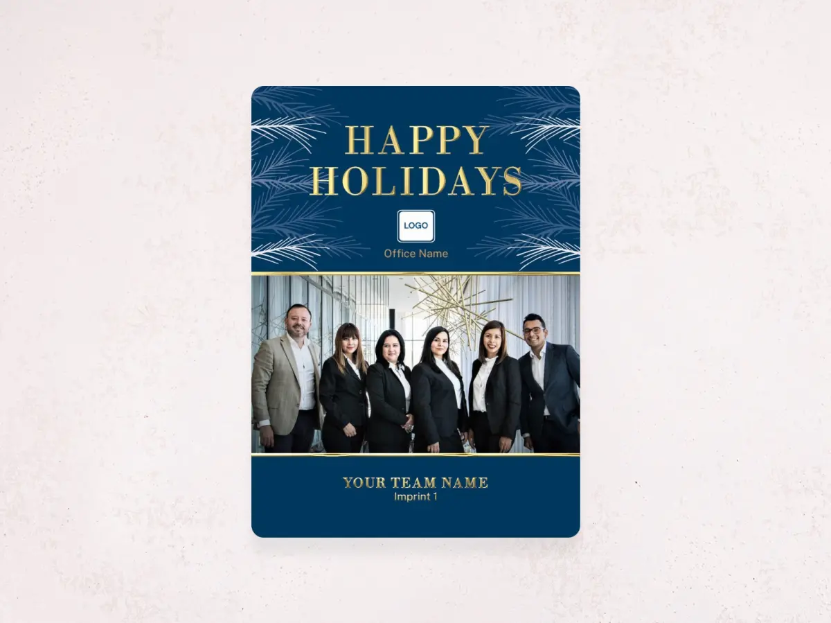 Christmas Card Magnet