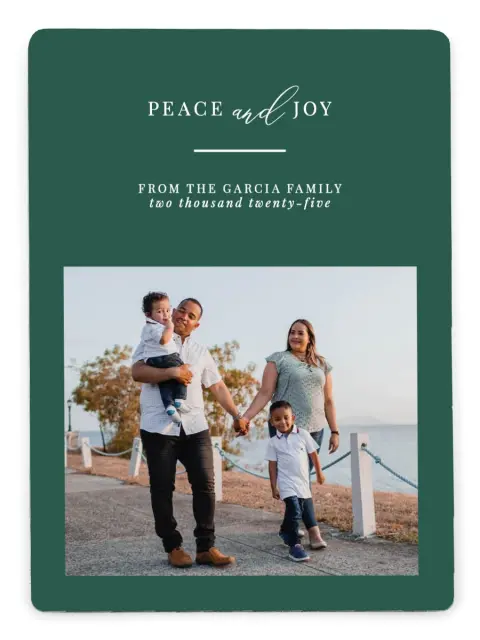 Simple Peace | Christmas Magnets
