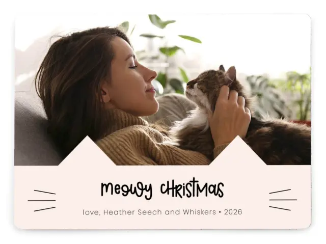Meowy Christmas | Christmas Magnets