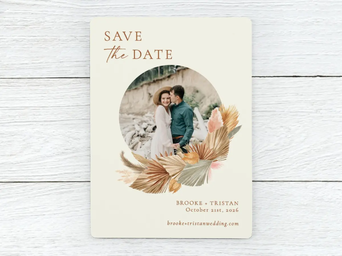 Save the Date Magnet Front