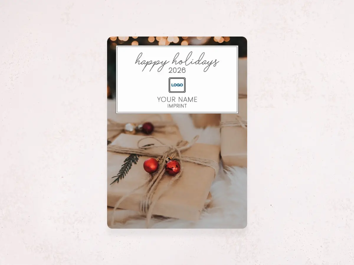 Christmas Card Magnet