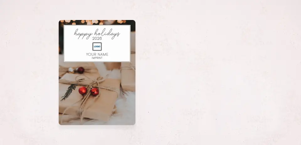Christmas Card Magnet