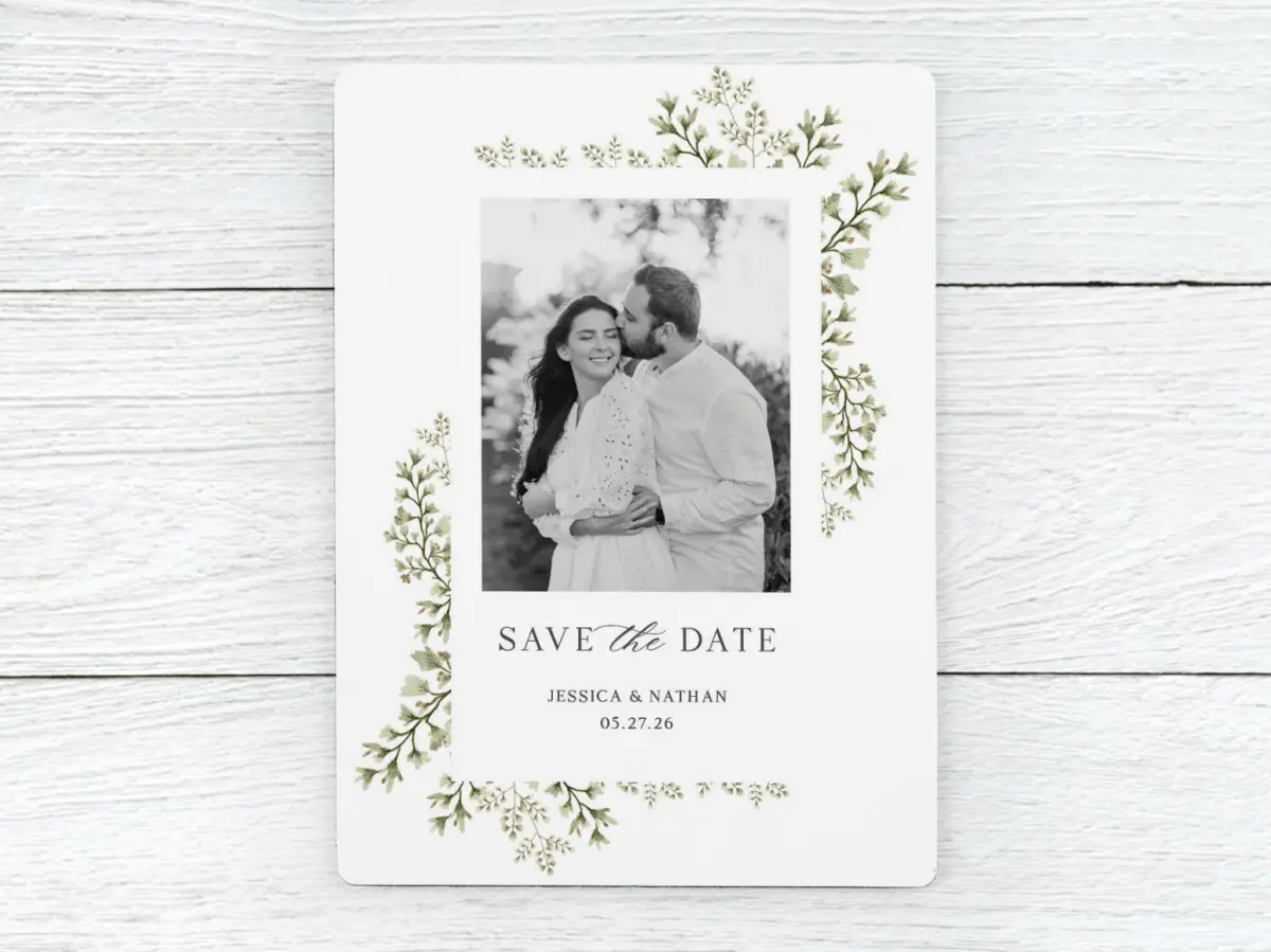 Save the Date Magnet Front