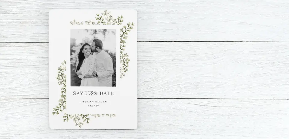 Save the Date Magnet Front