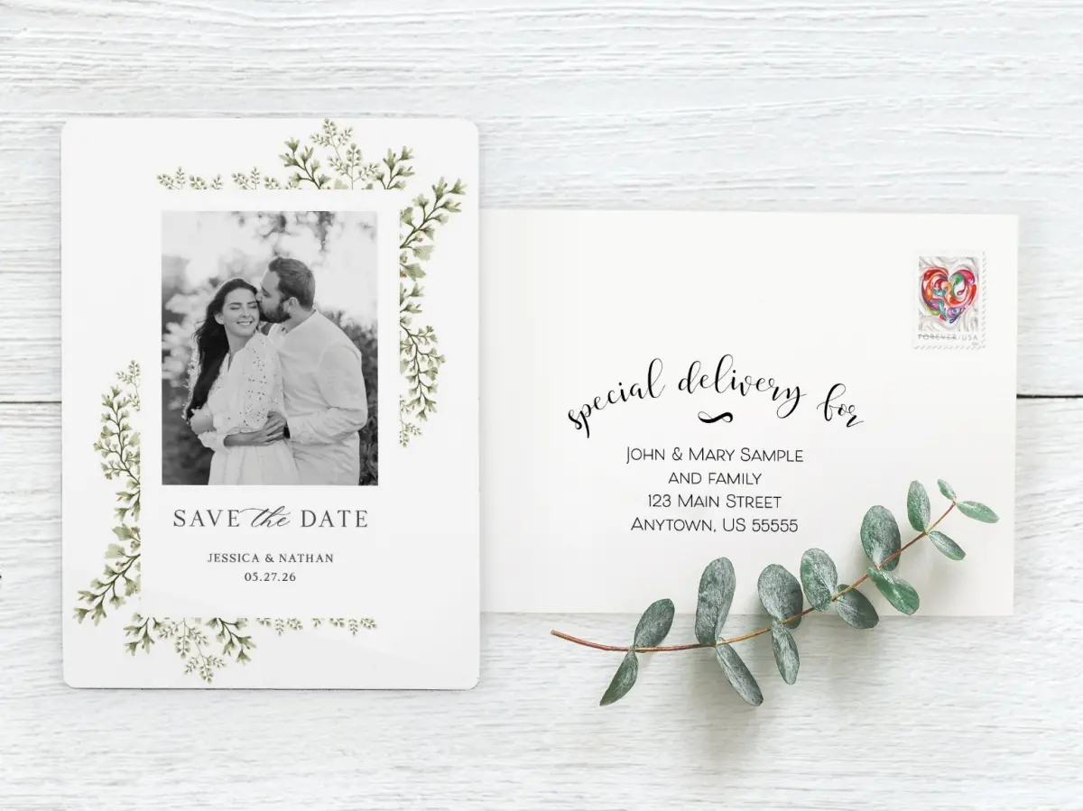 Save the Date Magnet Front