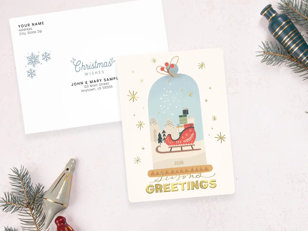 Save the Date Magnet with Optional Guest Addressing