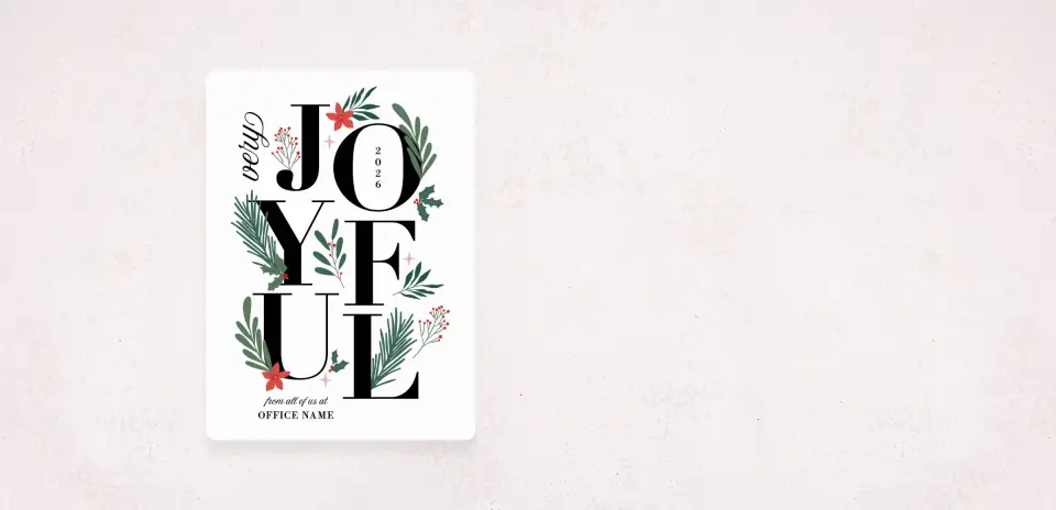 Christmas Card Magnet