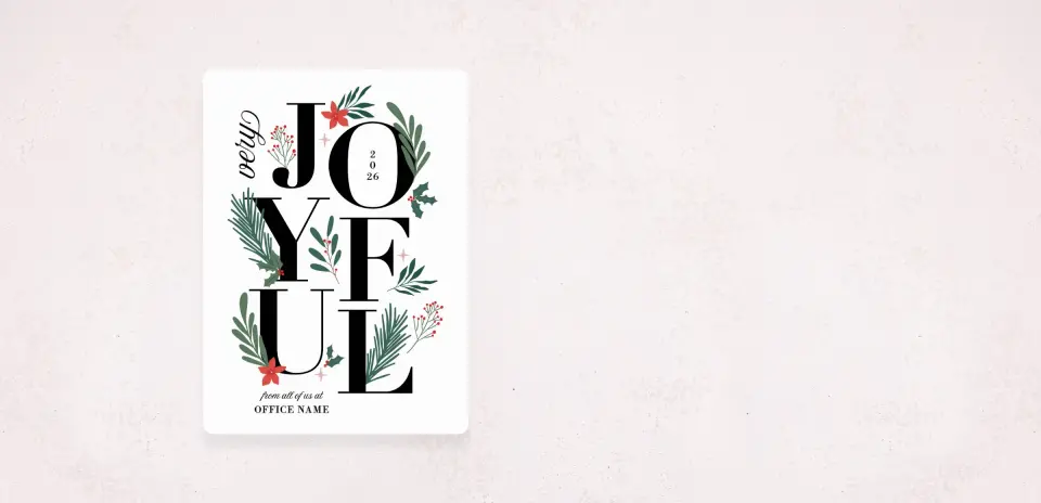 Christmas Card Magnet