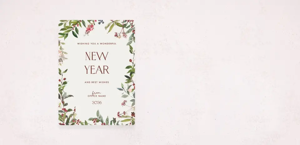 Christmas Card Magnet