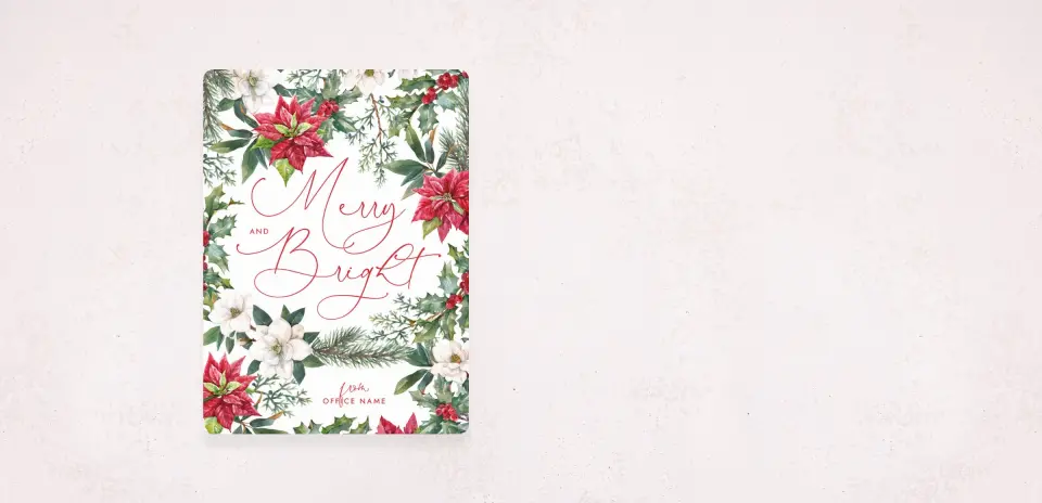 Christmas Card Magnet