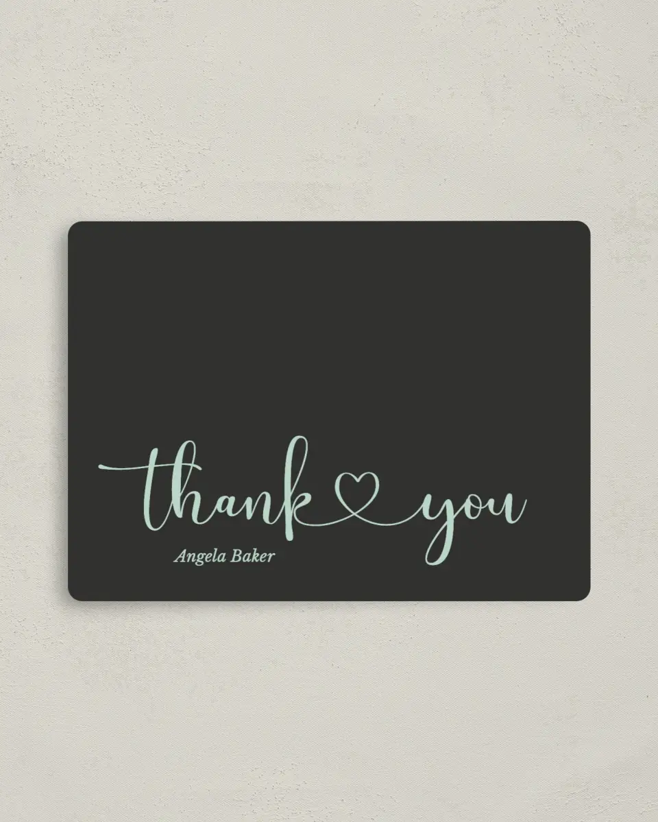 This is a 4" x 5½" Newlywed called Soon To Be Mrs. printed in full color with a Luxe Satin finish