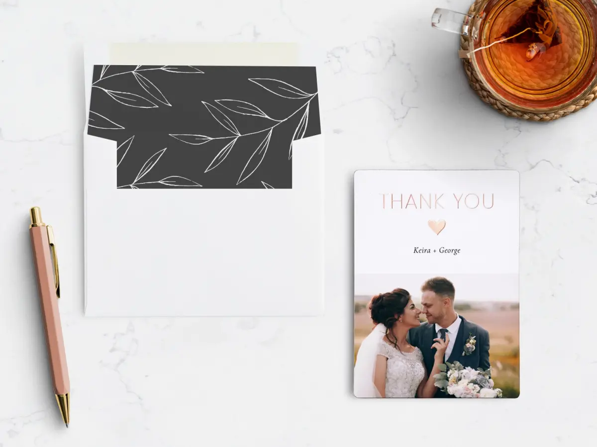 Front with Envelope Liner