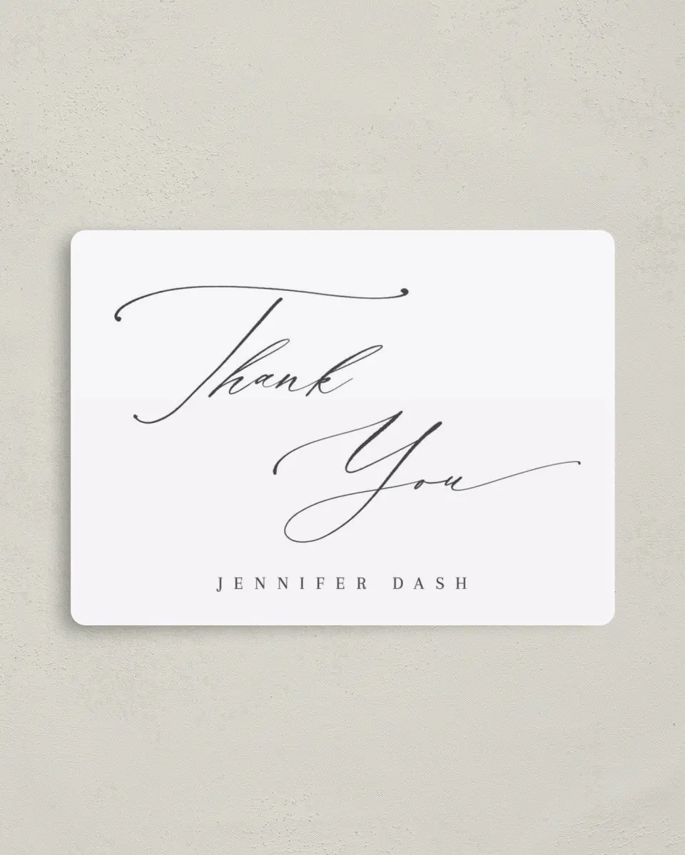 This is a 4" x 5½" Newlywed called Soon to be Soiree printed in full color with a Luxe Satin finish