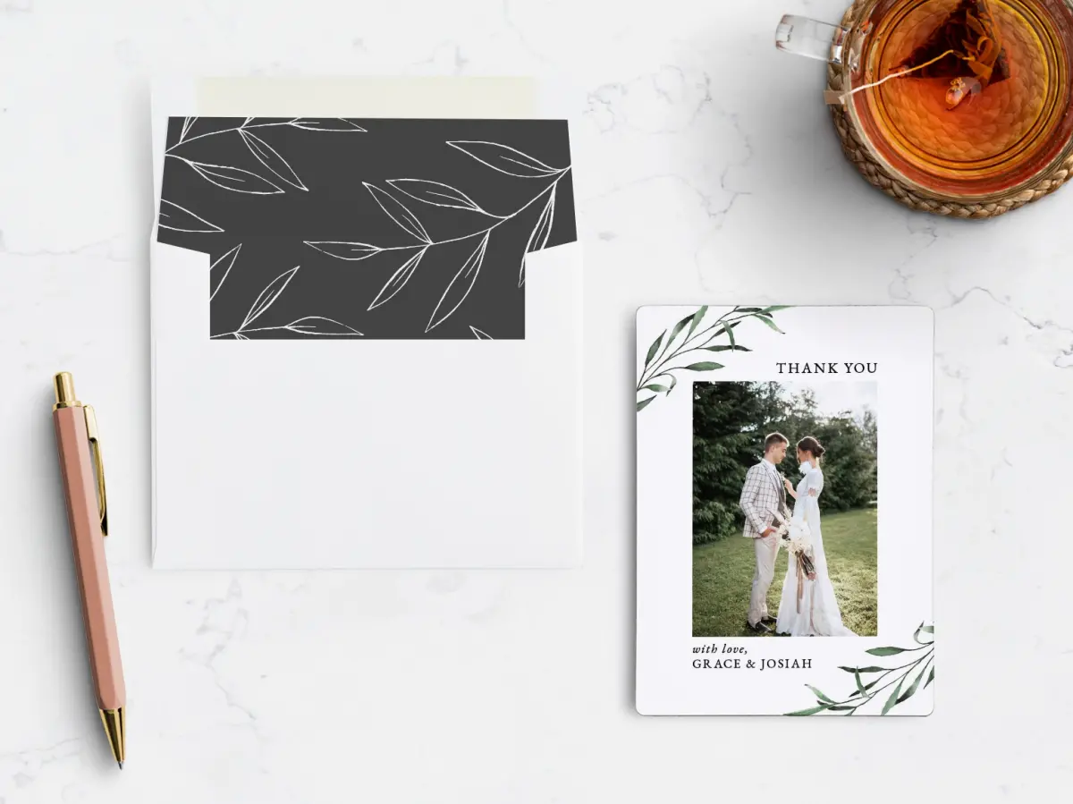 Front with Envelope Liner