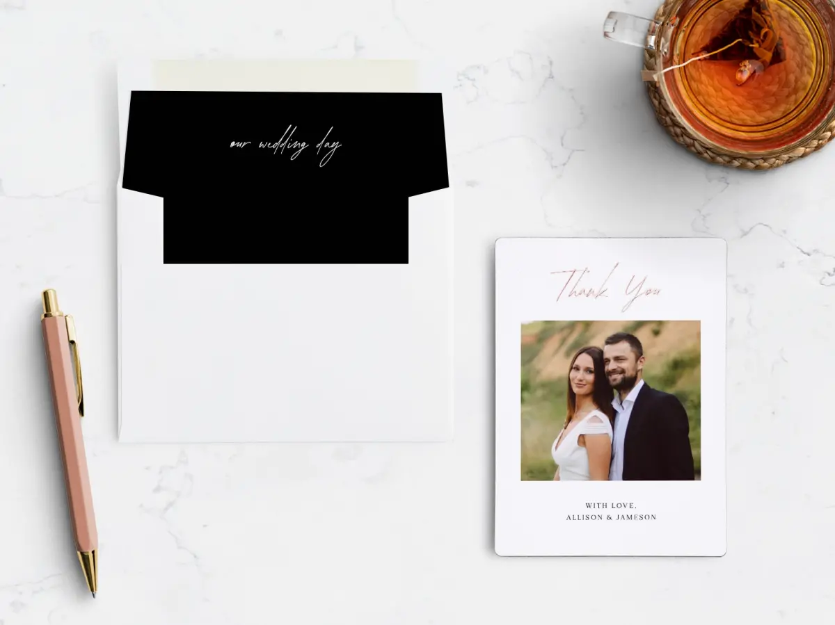 Front with Envelope Liner