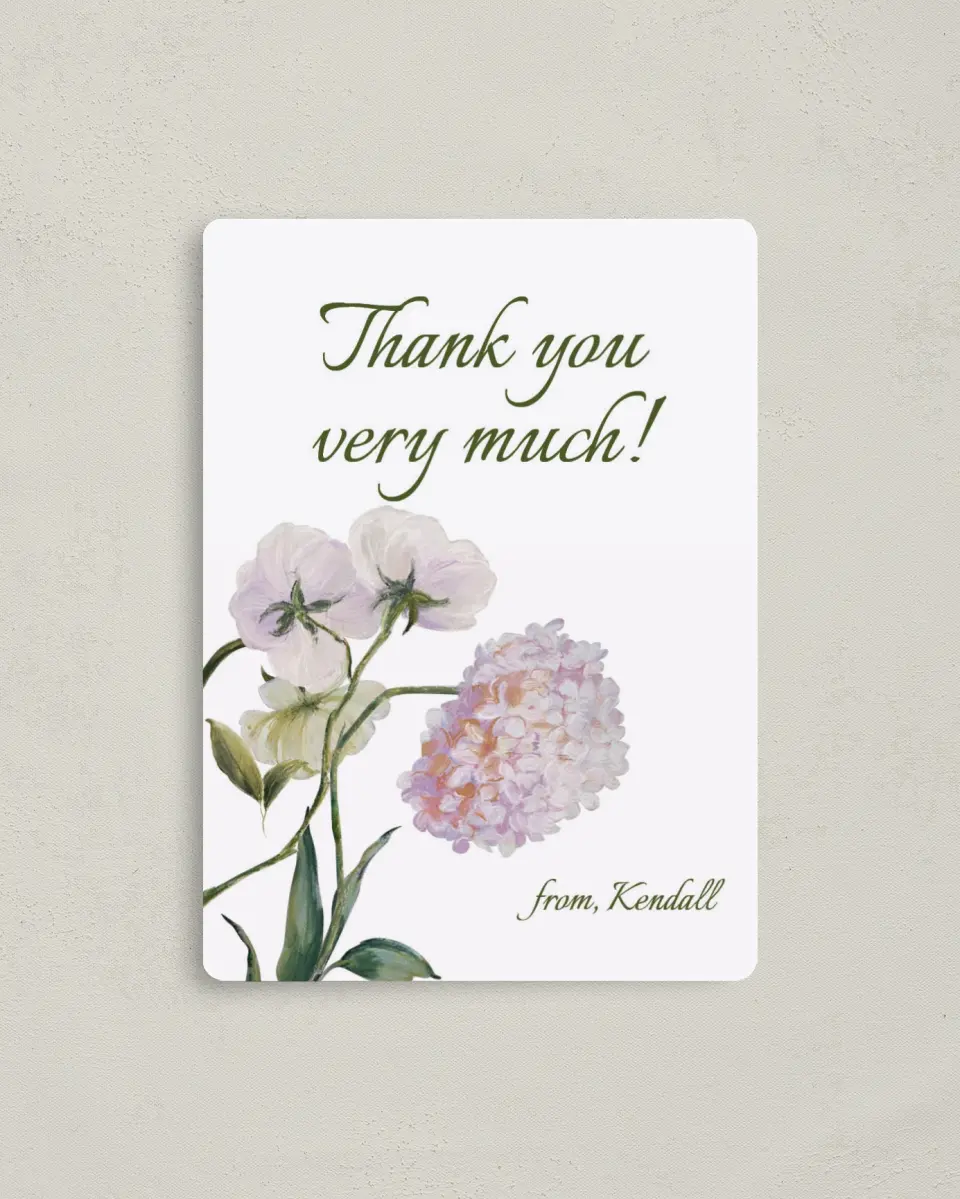 This is a 4" x 5½" Newlywed called East Coast Bride printed in full color with a Luxe Satin finish