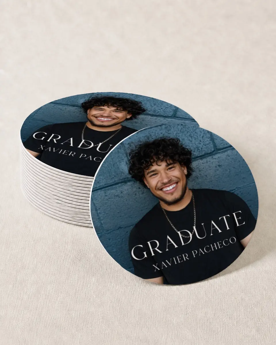 Graduation Coasters