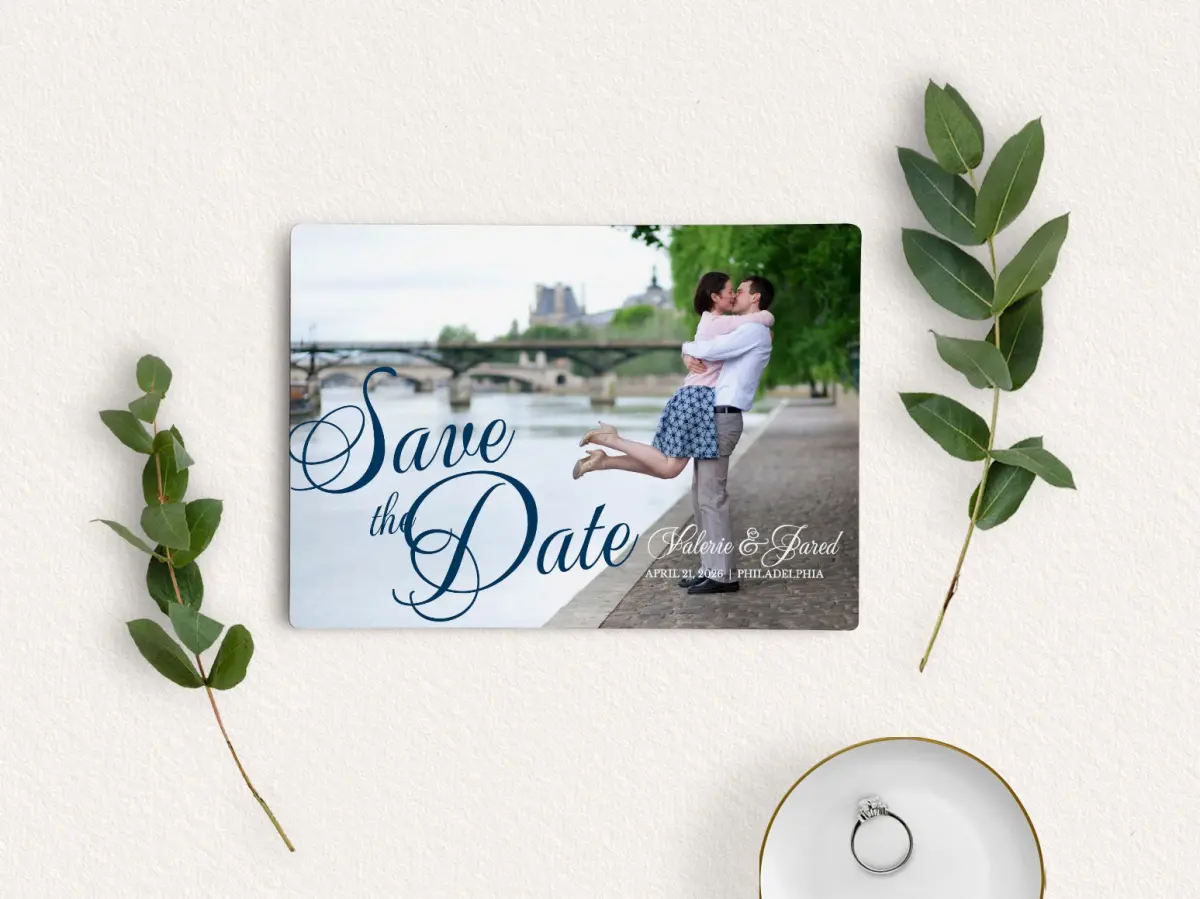 Save the Date Magnet Front