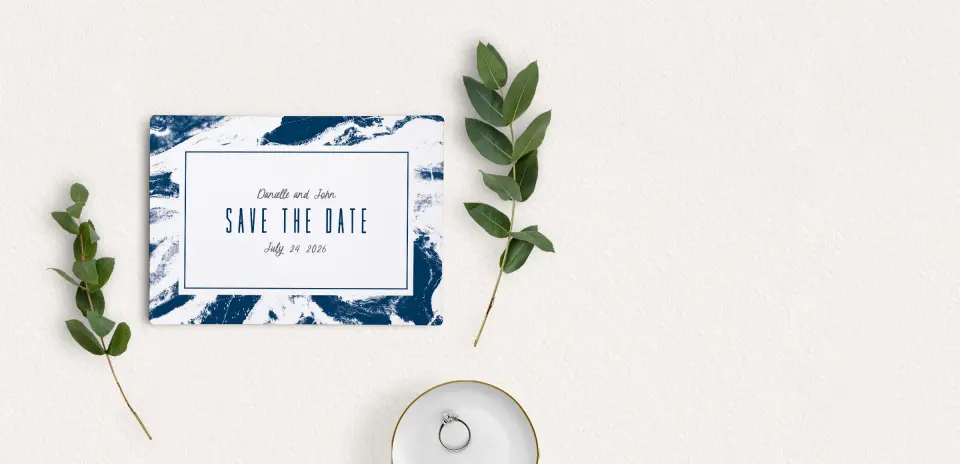 Save the Date Magnet Front