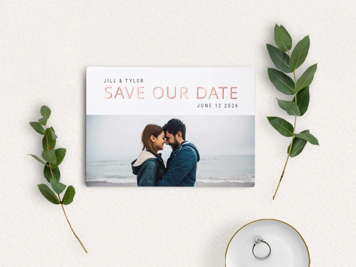 Save the Date Magnet Front
