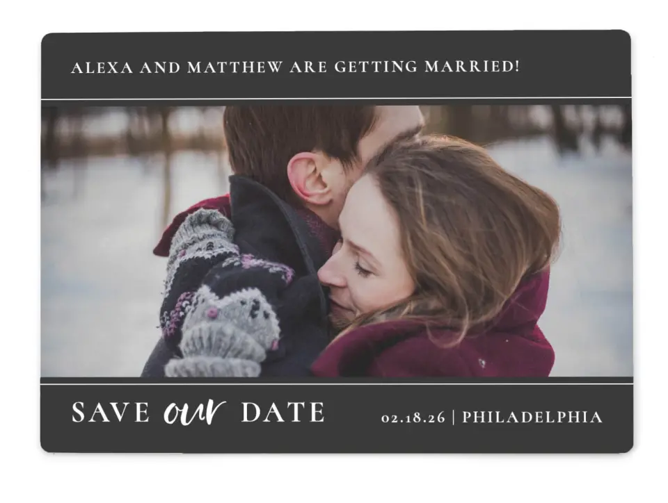 Dashing Date | Save the Date Magnets
