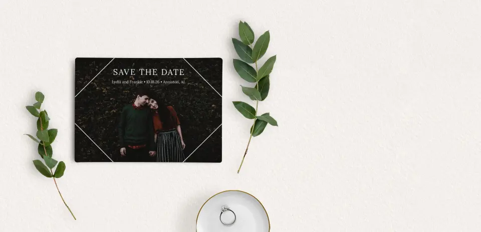 Save the Date Magnet Front