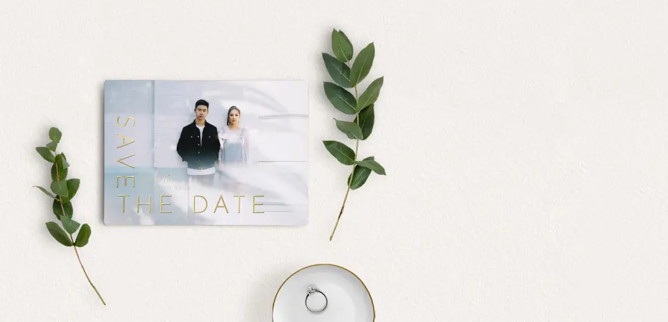 Save the Date Magnet Front