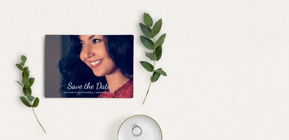 Save the Date Magnet Front