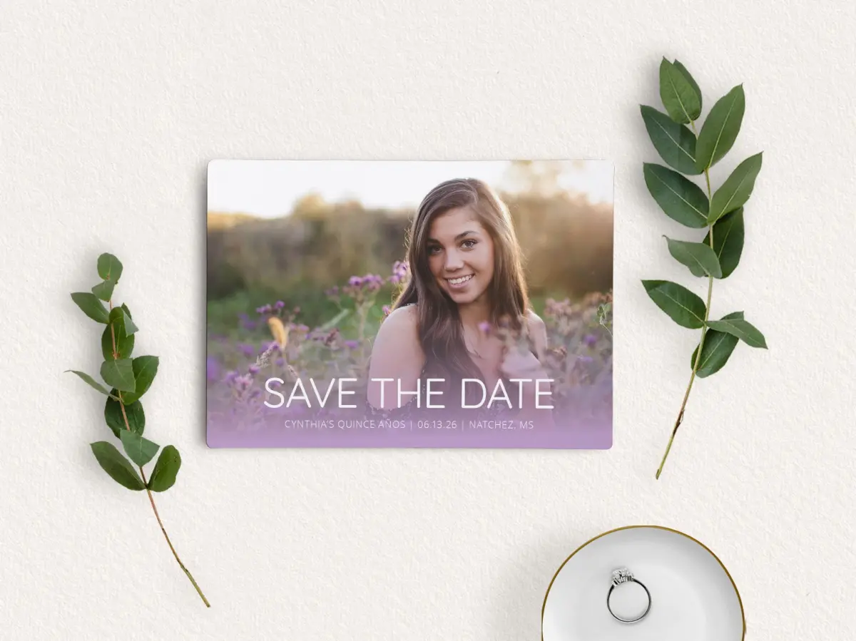 Save the Date Magnet Front