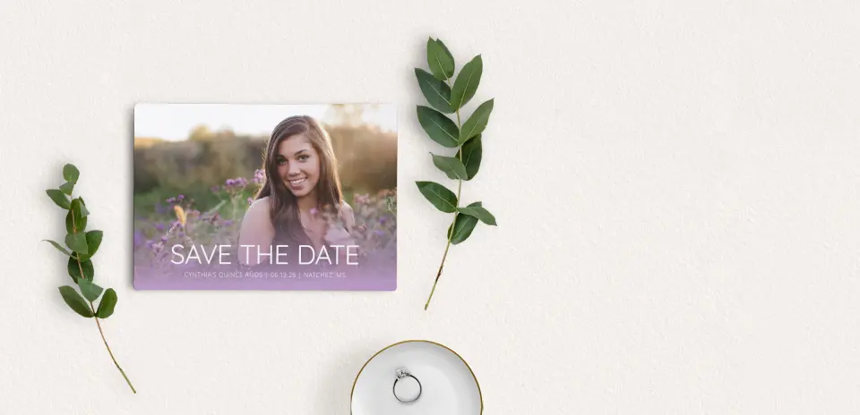 Save the Date Magnet Front