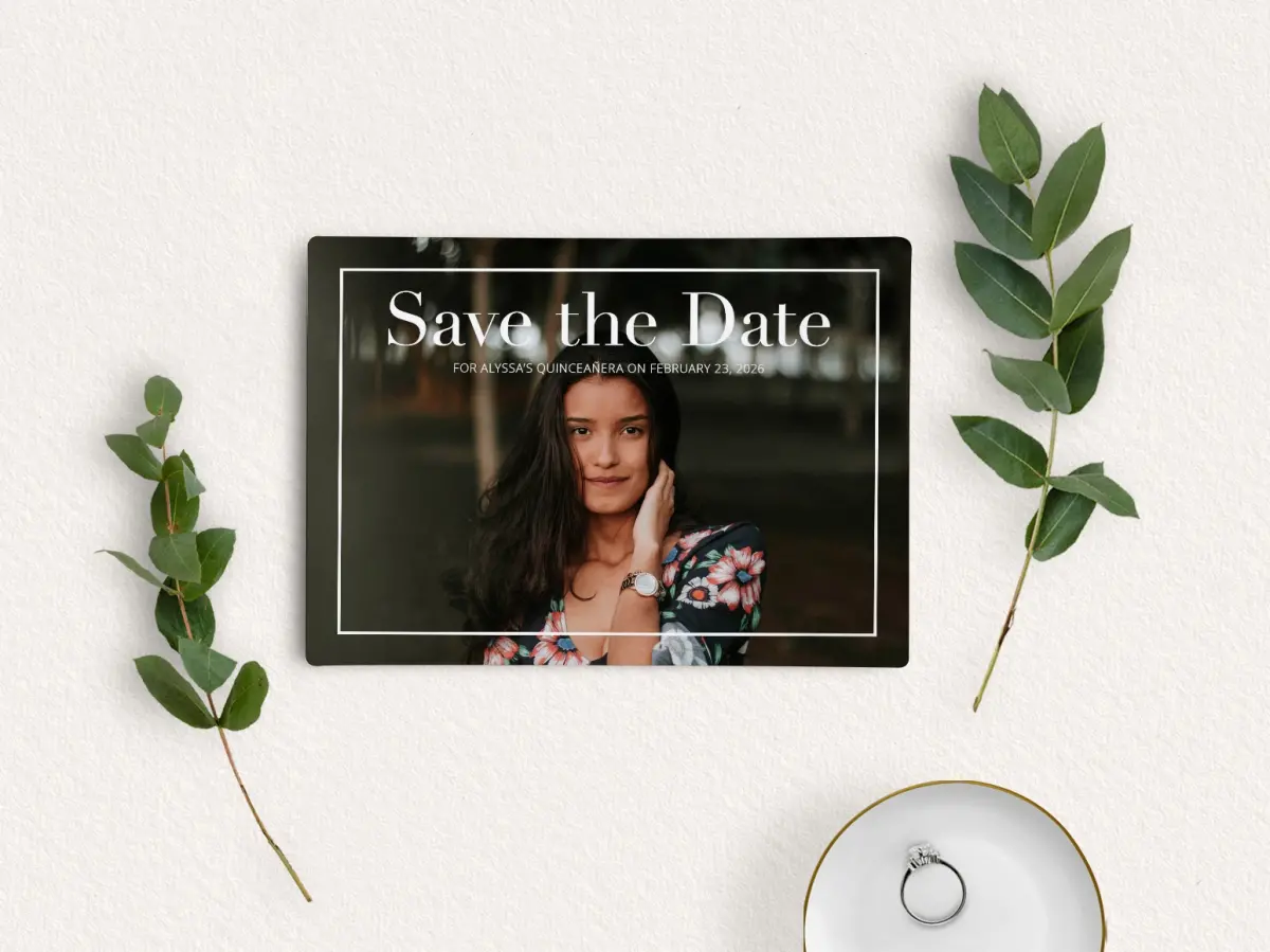 Save the Date Magnet Front