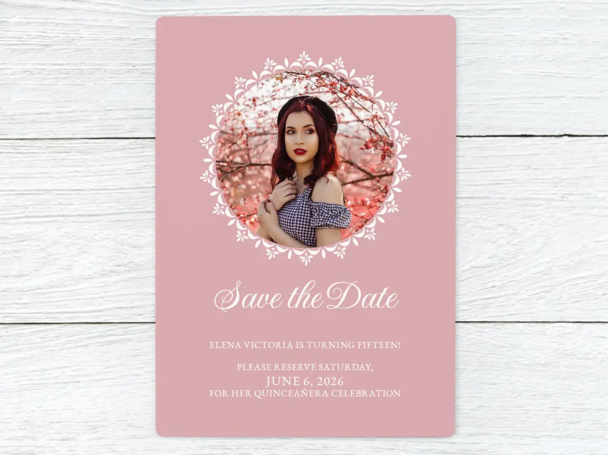Save the Date Magnet Front