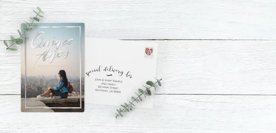 Save the Date Magnet with Optional Guest Addressing Service