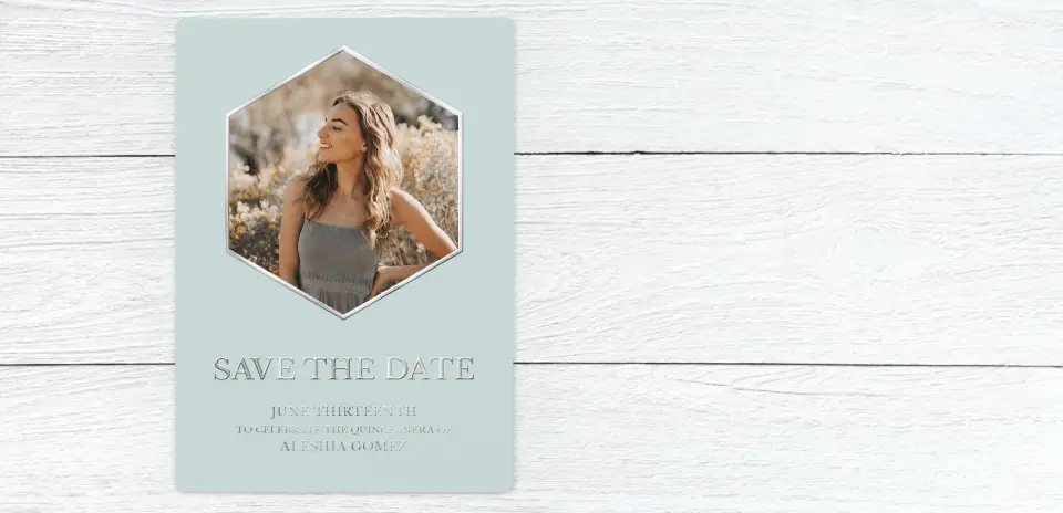 Save the Date Magnet Front