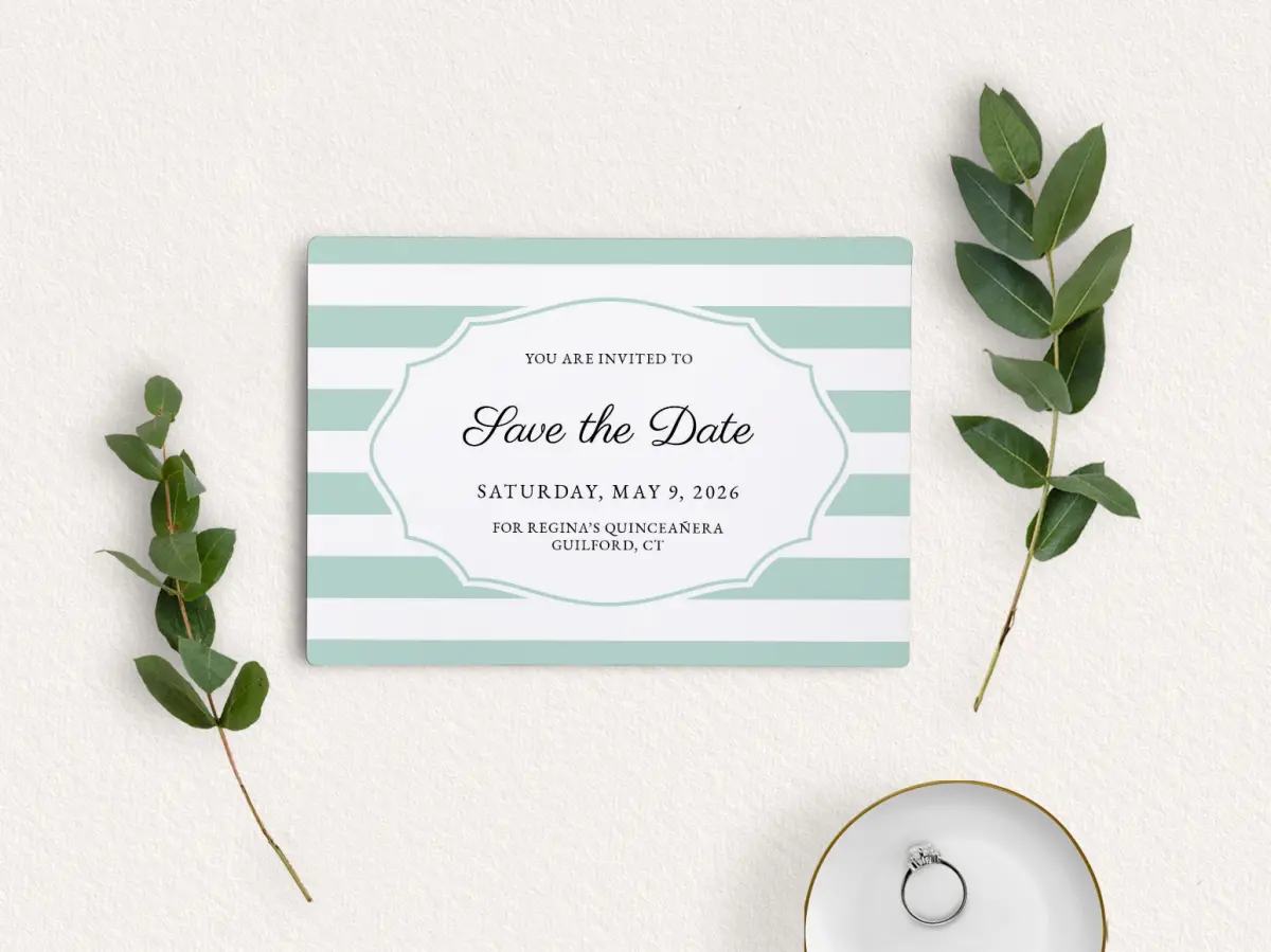 Save the Date Magnet Front