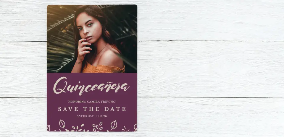 Save the Date Magnet Front