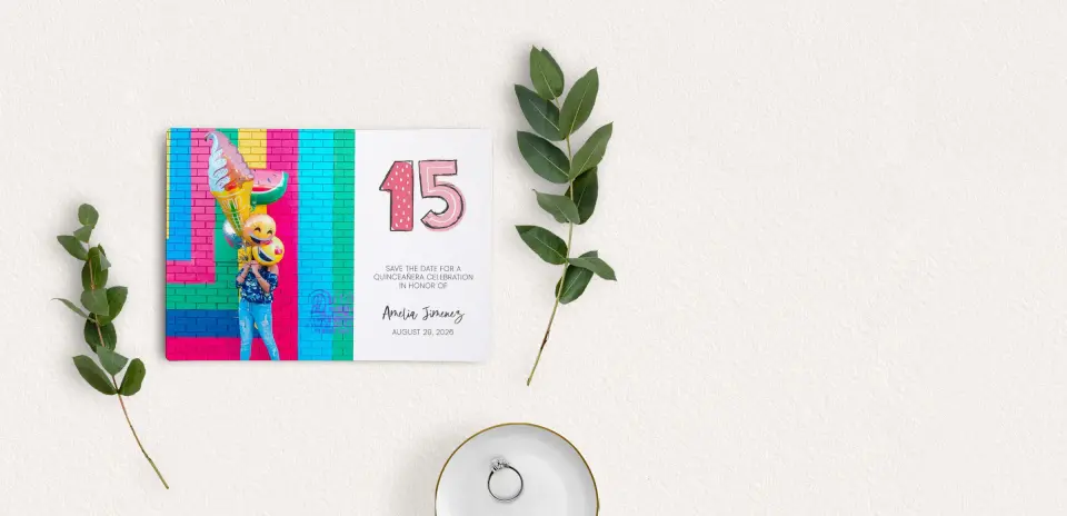 Save the Date Magnet Front