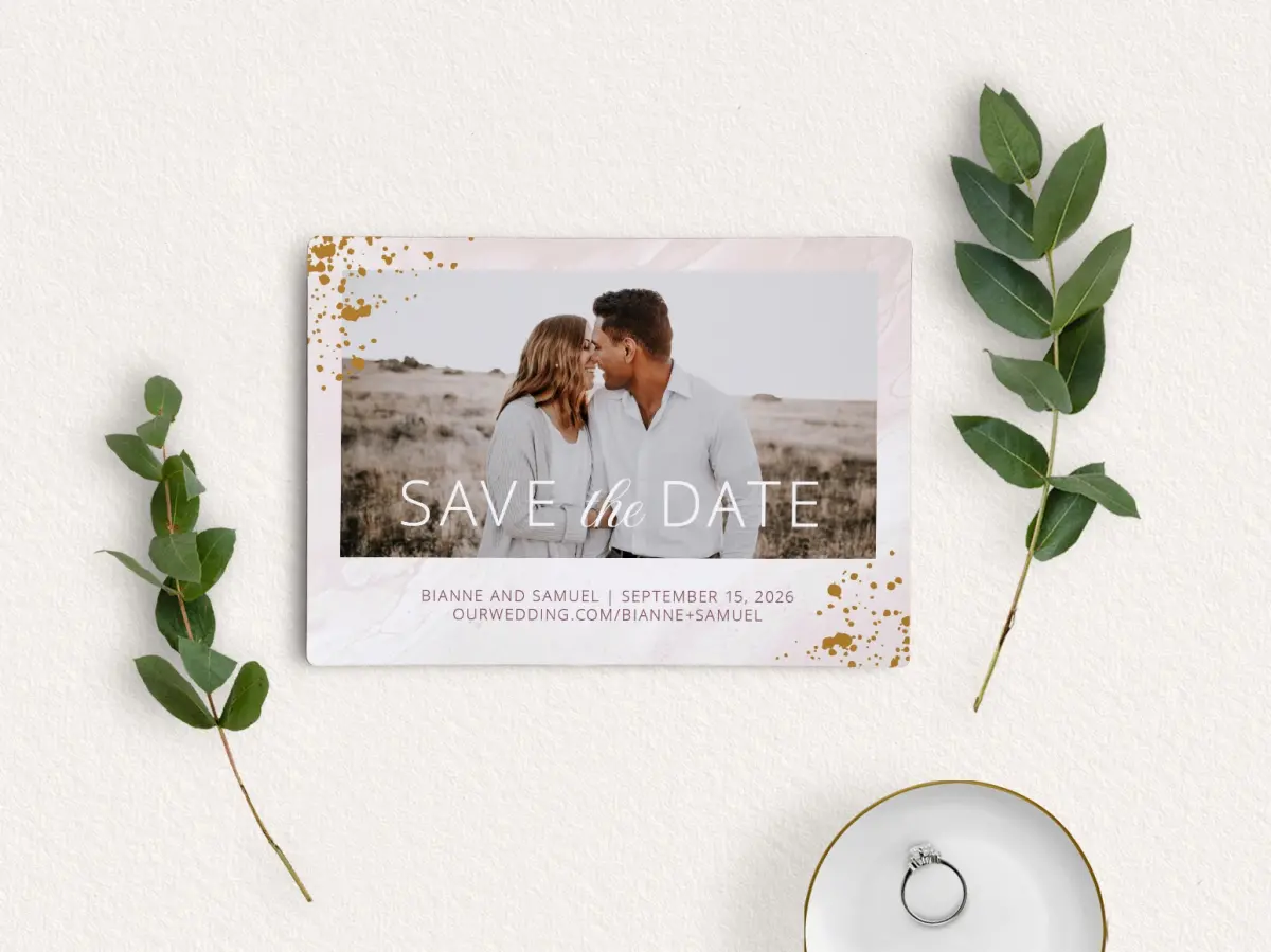Save the Date Magnet Front